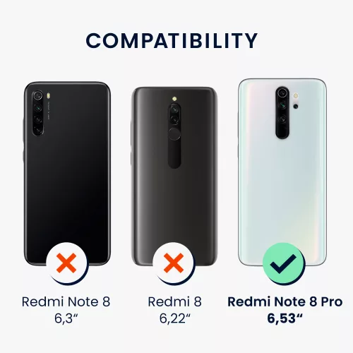 Husa Xiaomi Redmi Note 8 Pro, Silicon, Roz, 50248.193