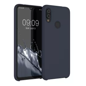 Husa Xiaomi Redmi Note 7/Redmi Note 7 Pro, Silicon, Albastru, 48714.186