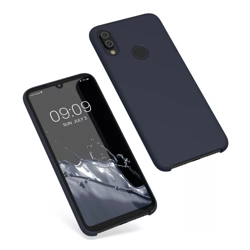 Husa Xiaomi Redmi Note 7/Redmi Note 7 Pro, Silicon, Albastru, 48714.186