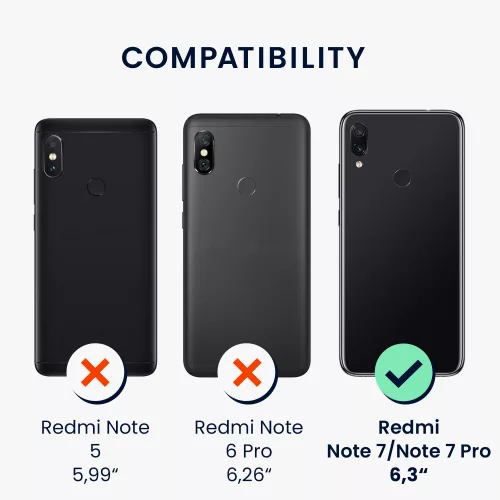 Husa Xiaomi Redmi Note 7/Redmi Note 7 Pro, Silicon, Albastru, 48714.186