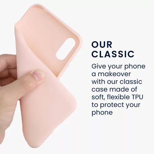 Husa Xiaomi Redmi 9A/Redmi 9AT, Silicon, Roz, 52847.225
