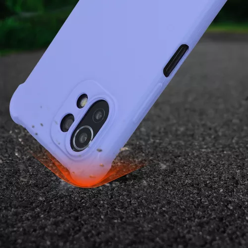 Husa Xiaomi Mi 11 Lite 5G/11 Lite 5G NE, Silicon, Albastru, 55902.108