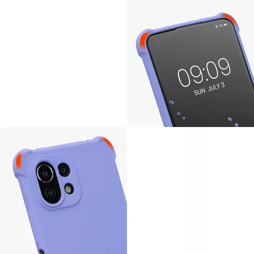 Husa Xiaomi Mi 11 Lite 5G/11 Lite 5G NE, Silicon, Albastru, 55902.108