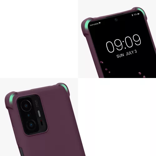 Husa Xiaomi 11T/11T Pro, Silicon, Violet, 57395.187