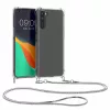 Husa OnePlus Nord, Silicon, Transparent/Argintiu, 57454.35