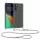 Husa OnePlus Nord, Silicon, Transparent/Argintiu, 57454.35