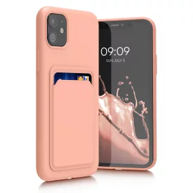 Husa Apple iPhone 11, Silicon, Roz, 55114.199
