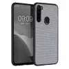 Husa Xiaomi Redmi Note 8, Textil, Gri, 57491.22