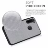Husa Xiaomi Redmi Note 8, Textil, Gri, 57491.22