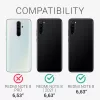 Husa Xiaomi Redmi Note 8, Textil, Gri, 57491.22