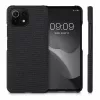 Husa Xiaomi Mi 11 Lite 5G/11 Lite 5G NE, Textil, Gri, 57487.19