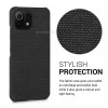 Husa Xiaomi Mi 11 Lite 5G/11 Lite 5G NE, Textil, Gri, 57487.19