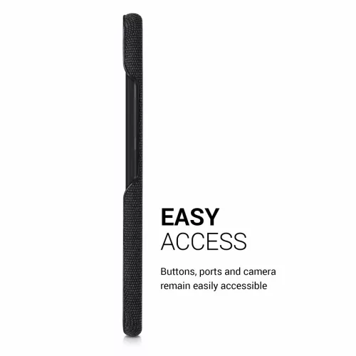 Husa Xiaomi Mi 11 Lite 5G/11 Lite 5G NE, Textil, Gri, 57487.19
