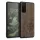 Husa Samsung Galaxy S20 FE, Lemn, Maro, 54370.07