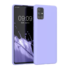 Husa Samsung Galaxy A71, Silicon, Albastru, 57562.108