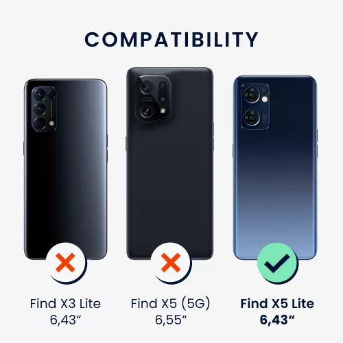 Husa OPPO Find X5 Lite, Silicon, Negru, 57630.01