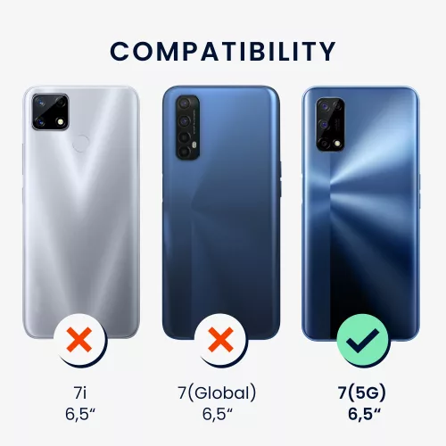 Husa Realme 7 5G, Silicon, Albastru, 57580.139