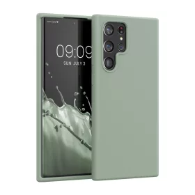 Husa Samsung Galaxy S22 Ultra, Silicon, Verde, 56765.172