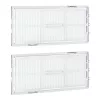 Set 2 Filtre de schimb pentru aspirator Roborock S7/S7+/T7S, Kwmobile, Alb, Plastic, 57668.01