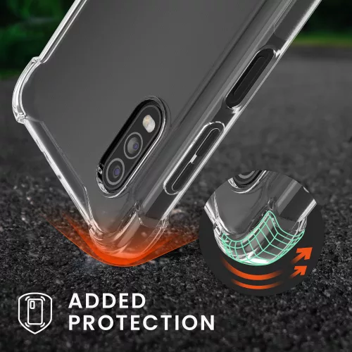 Husa Samsung Galaxy Xcover Pro, Silicon, Transparent, 57723.03