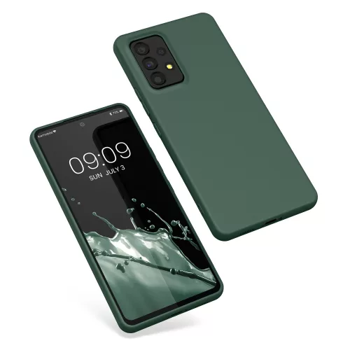 Husa Samsung Galaxy A53 5G, Silicon, Verde, 57808.169