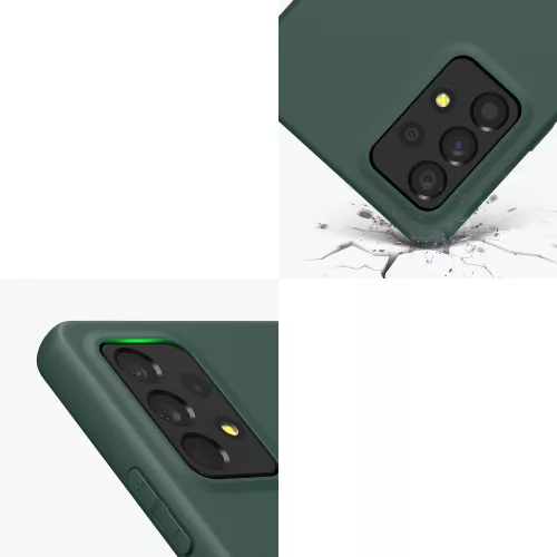 Husa Samsung Galaxy A53 5G, Silicon, Verde, 57808.169