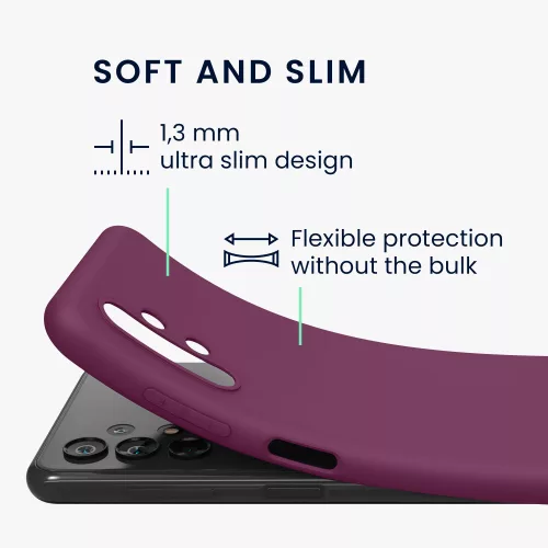 Husa Samsung Galaxy A13, Silicon, Violet, 57805.187