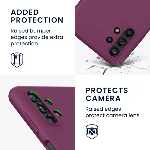 Husa Samsung Galaxy A13, Silicon, Violet, 57805.187