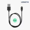 Cablu de incarcare USB pentru Oppo Watch Free, Kwmobile, Negru, Plastic, 57784.01
