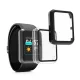 Set 2 Huse pentru Huawei Watch D, Kwmobile, Negru/Transparent, Plastic, 57778.01