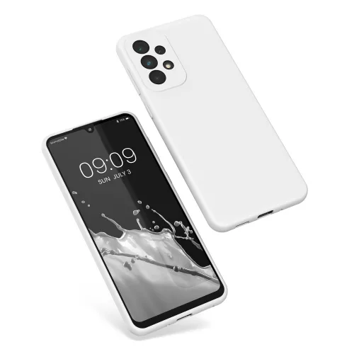 Husa Samsung Galaxy A33 5G, Silicon, Alb, 57833.48