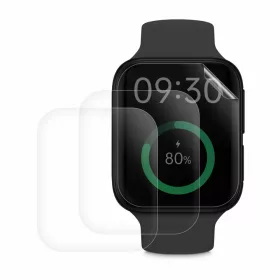   Set 3 Folii protectie pentru OPPO Watch 1 (46mm), Kwmobile, Transparent, Silicon, 57788.1