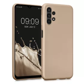 Husa Samsung Galaxy A13, Silicon, Auriu, 57956.66