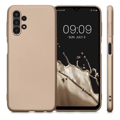 Husa Samsung Galaxy A13, Silicon, Auriu, 57956.66