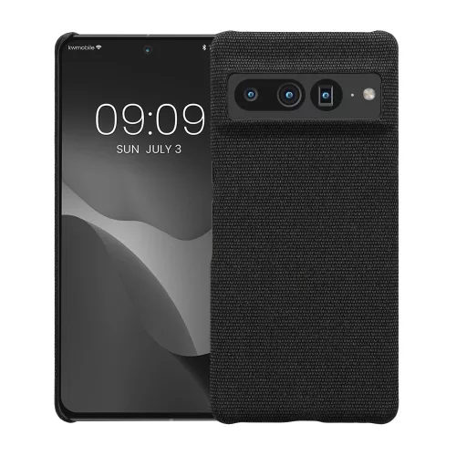 Husa Google Pixel 7 Pro, Textil, Gri, 58018.19