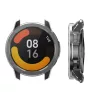 Set 2 Huse pentru Xiaomi Watch S1 Active, Kwmobile, Transparent, Silicon, 58070.02