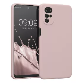 Husa Motorola Moto G22, Silicon, Crem, 58207.10