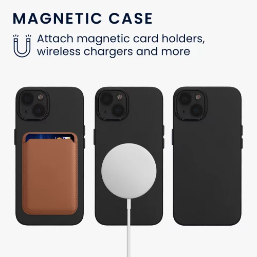 Husa Apple iPhone 13, Silicon, Negru, 58247.01