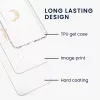 Husa Samsung Galaxy A22 5G, Silicon, Transparent/Auriu, 58363.01