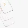 Husa Samsung Galaxy A22 5G, Silicon, Transparent/Auriu, 58363.01
