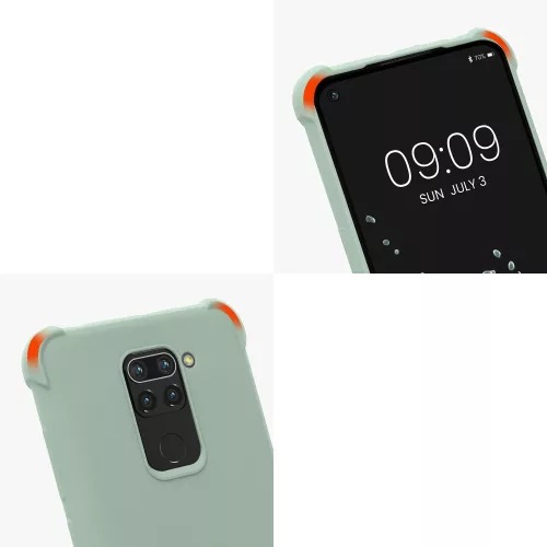 Husa Xiaomi Redmi Note 9, Silicon, Verde, 53147.172