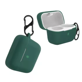   Husa pentru casti Sennheiser CX True Wireless, Kwmobile, Verde, Silicon, 55991.80