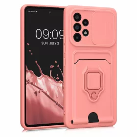 Husa Samsung Galaxy A53 5G, Silicon, Roz, 58577.193