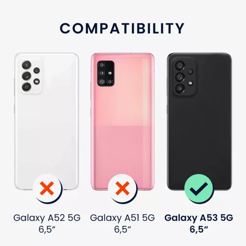Husa Samsung Galaxy A53 5G, Silicon, Roz, 58577.193
