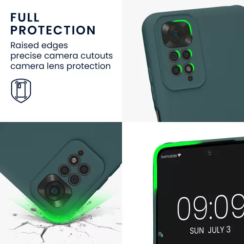 Husa Xiaomi Redmi Note 11/Redmi Note 11s, Silicon, Verde, 57918.169