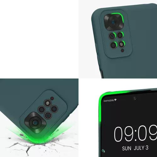 Husa Xiaomi Redmi Note 11/Redmi Note 11s, Silicon, Verde, 57918.169