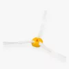 Set 6 Perii laterale pentru aspirator iRobot Roomba 700/Roomba 600/Roomba 500, Kwmobile, Alb/Galben, Plastic, 49136.02