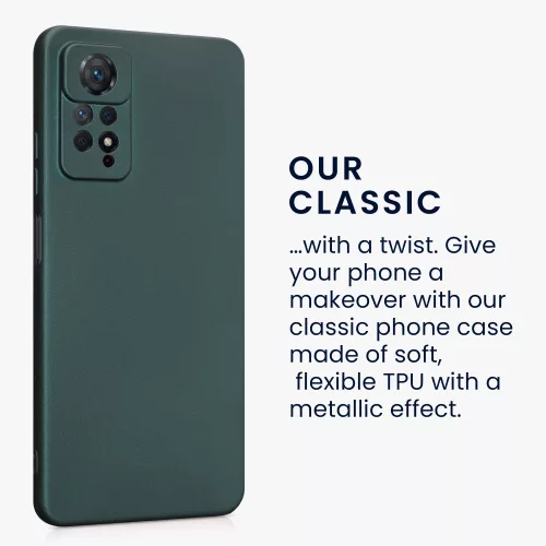 Husa Xiaomi Redmi Note 11 Pro/Redmi Note 11 Pro 5G, Silicon, Verde, 58650.14