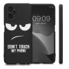 Husa Realme 9i, Silicon, Negru/Alb, 58694.01