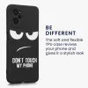 Husa Realme 9i, Silicon, Negru/Alb, 58694.01
